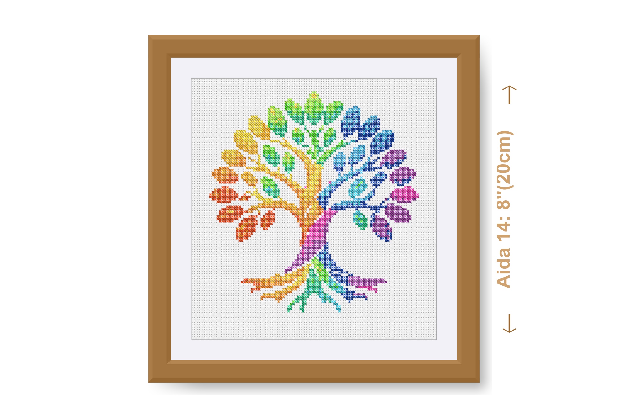 Tree of Life cross stitch pattern